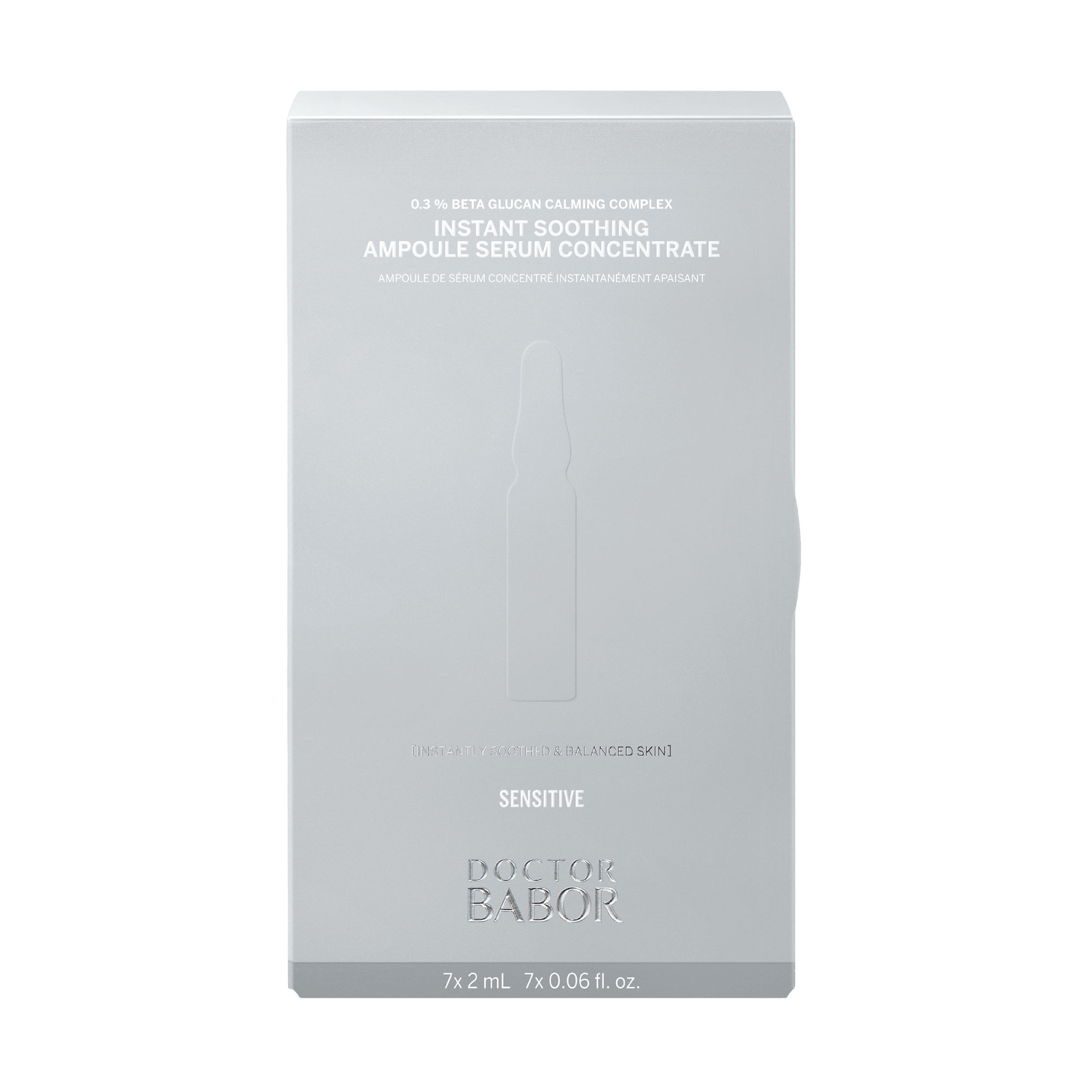 Ампули для обличчя Babor Doctor Babor Sensitive Instant Soothing Ampoule Serum Concentrate, 7*2 мл